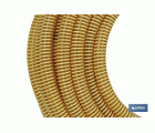 ROLLO DE TUBO DE ASPIRACION ESPIRAL AMARILLO Ø75mm 25m