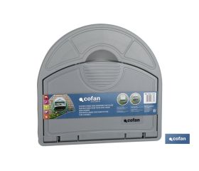 SOPORTE PARED PARA MANGUERA CON CAJÓN