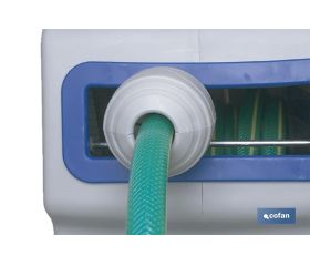 ENROLLADOR C/ MANGUERA JARDÍN 20M Ø15mm