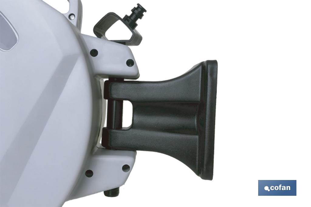 ENROLLADOR C/ MANGUERA JARDÍN 20M Ø15mm