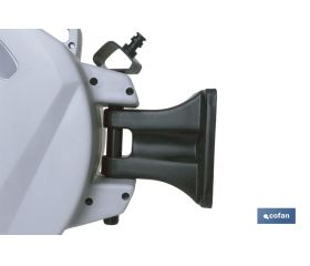 ENROLLADOR C/ MANGUERA JARDÍN 20M Ø15mm