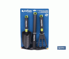 KIT DE HERRAMIENTAS PARA JARDINERÍA NYLON 3 PCS
