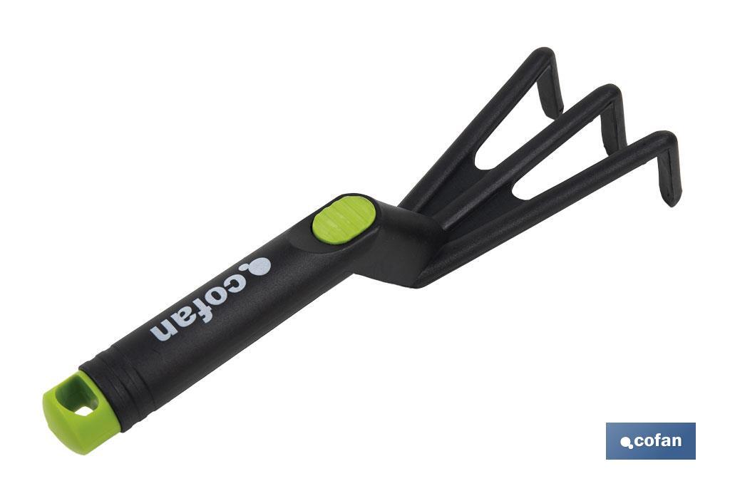 RASTRILLO PARA JARDINERÍA NYLON