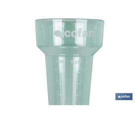 PLUVIÓMETRO 40 L CON PINCHO