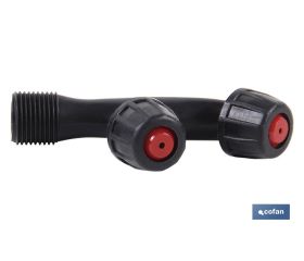 PULVERIZADOR DE ESPALDA 16 L DUAL- ELECTRICO/MANUAL