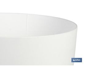 MACETA CAMELIA COLOR BLANCO 30X28cm venta unitaria