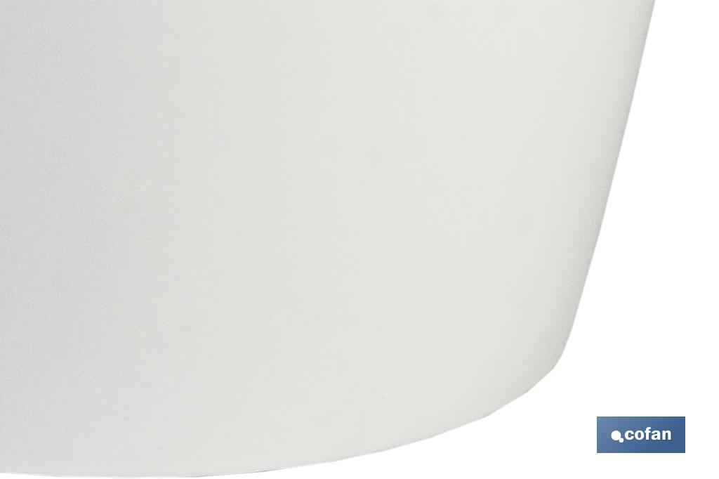 MACETA CAMELIA COLOR BLANCO 14X13.8cm