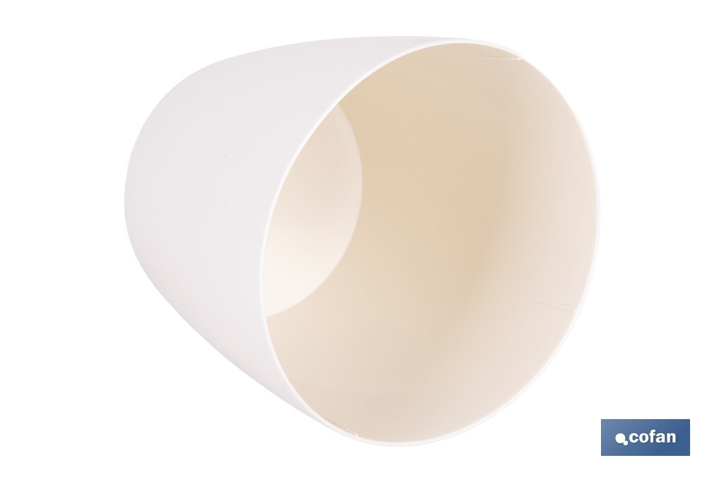 MACETA CAMELIA COLOR CREMA 18X17.8cm