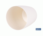 MACETA CAMELIA COLOR CREMA 18X17.8cm