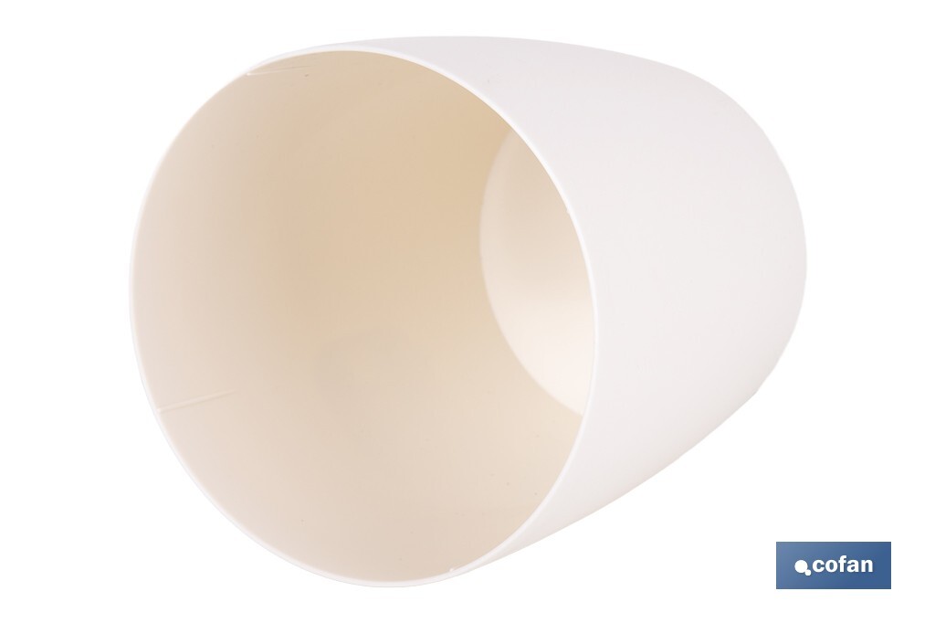 MACETA CAMELIA COLOR CREMA 18X17.8cm