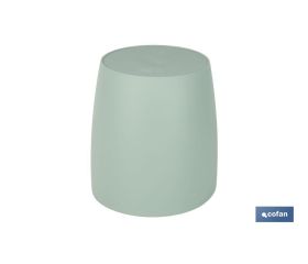 MACETA CAMELIA COLOR VERDE TURQUESA 35X33cm venta unitaria