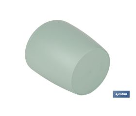 MACETA CAMELIA COLOR VERDE TURQUESA 35X33cm venta unitaria