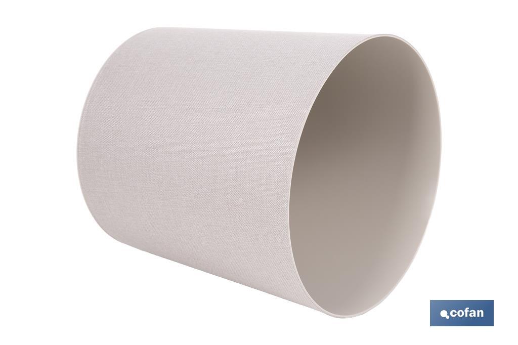 MACETA O MACETERO GAMA TEXTIL COLOR BEIGE PP Ø 254 X 269 MM 10,5 L VENTA UNITARIA