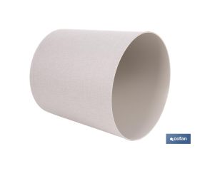 MACETA O MACETERO GAMA TEXTIL COLOR BEIGE PP Ø 254 X 269 MM 10,5 L VENTA UNITARIA