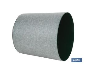 MACETA O MACETERO GAMA TEXTIL COLOR VERDE PP Ø 254 X 269 MM 10,5 L VENTA UNITARIA