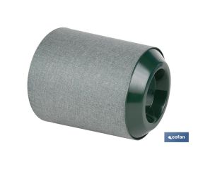 MACETA O MACETERO GAMA TEXTIL COLOR VERDE PP Ø 254 X 269 MM 10,5 L VENTA UNITARIA