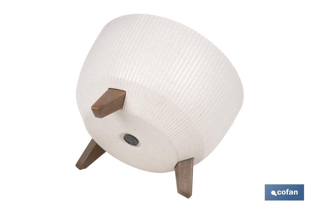 MACETA CON PATAS Y FILTRO DE DRENAJE COLOR BLANCO WPC Ø 243 X 150 MM 5,1 L VENTA UNITARIA