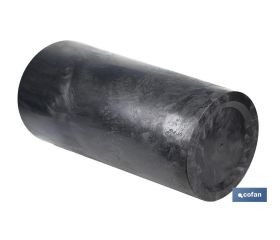 MACETERO 2 EN 1 FORMA CONICA CON DEPÓSITO COLOR NEGRO PP Ø 255 X 466 MM 9,5 L