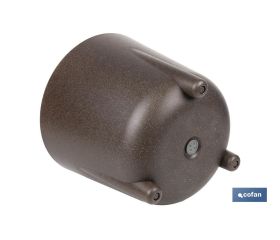 MACETA CON PATAS Y FILTRO DE DRENAJE COLOR CAFÉ WPC Ø 300 X 285 MM 12,4 L VENTA UNITARIA