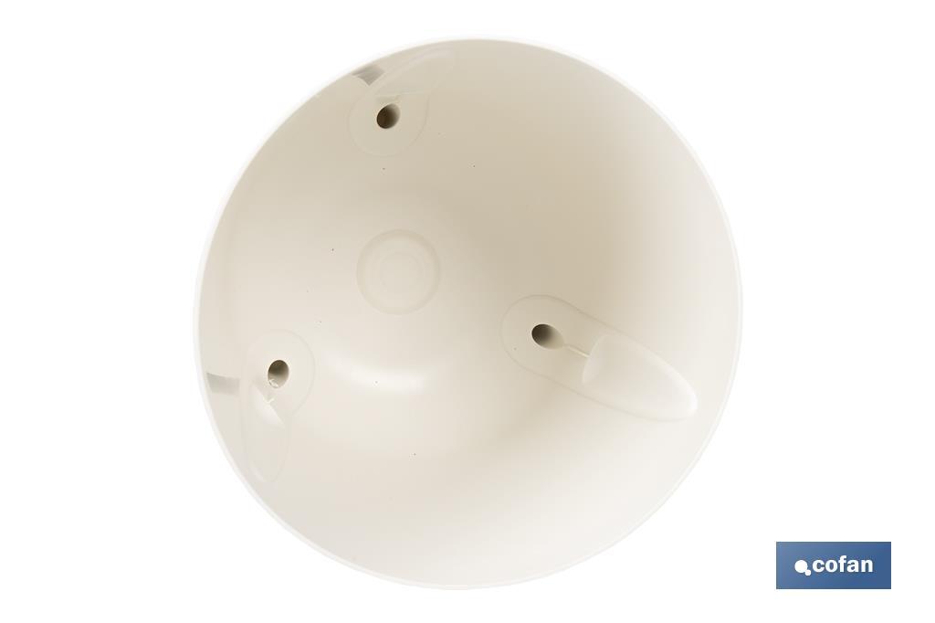 MACETA CON PATAS Y FILTRO DE DRENAJE COLOR CREMA PP Ø 255 X 253 MM 8,1 L