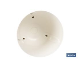 MACETA CON PATAS Y FILTRO DE DRENAJE COLOR CREMA PP Ø 255 X 253 MM 8,1 L