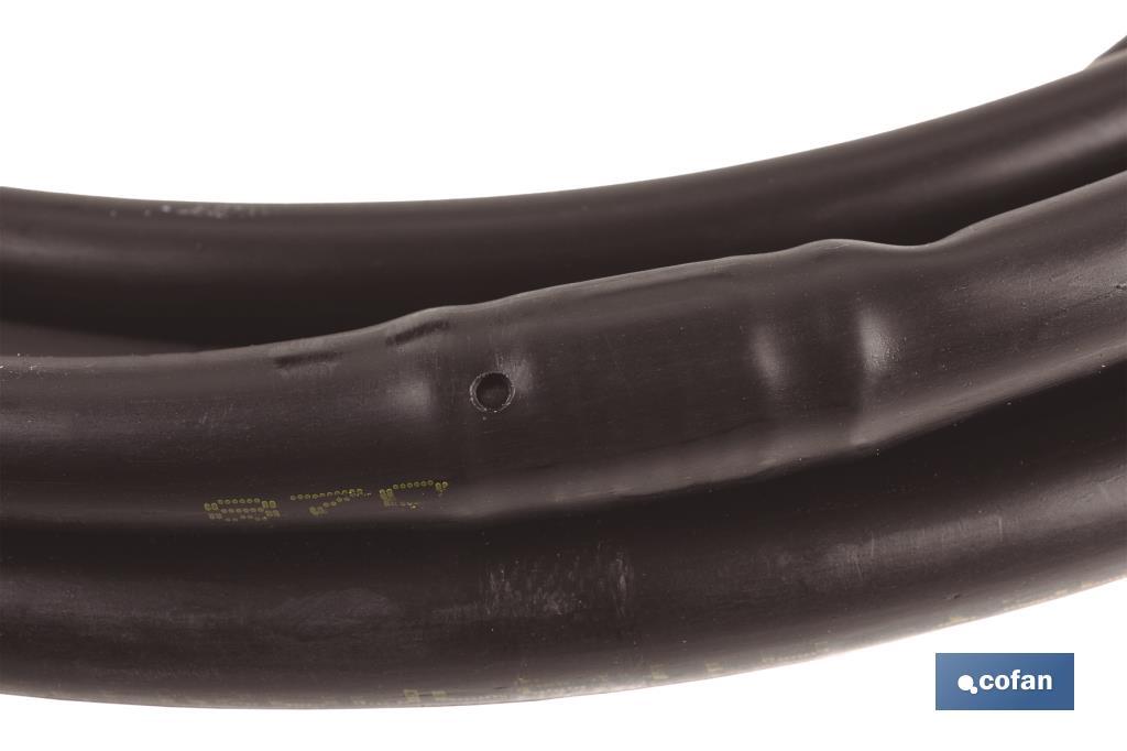 TUBO 25M RIEGO GOTEO NEGRO (Gotero a 0,33m) Ø16MM