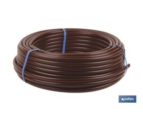 Tubo de riego por goteo (no incluye goteros) | Material resistente a la intemperie | Ideal para jardinería y agricultura
