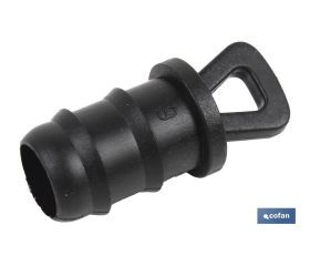 Tapón final de línea para goteo | Recomendado para mangueras de riego | Fácil montaje e instalación