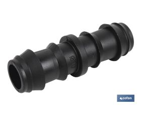 Empalme recto para riego por goteo | Uso recomendado para Jardinería y Agricultura