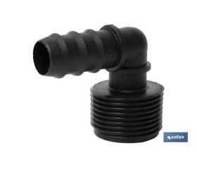 CONEXIÓN EN CODO 90º R.MACHO Ø16MM-3/4