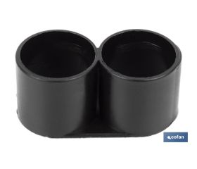 TAPÓN DOBLE ANILLO PE Ø16MM