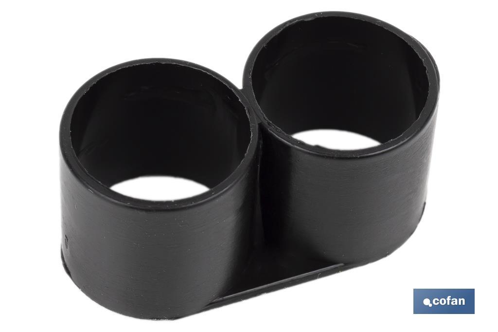 TAPÓN DOBLE ANILLO PE Ø16MM