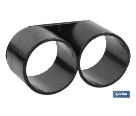TAPÓN DOBLE ANILLO PE Ø16MM