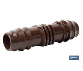 ENLACE RECTO Ø16MM (MARRÓN-MAX SEGUR.)