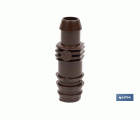Toma inicial para sistema de riego y aspersión | 16 mm de diámetro | Conexión sencilla | Ideal para agricultura y jardinería