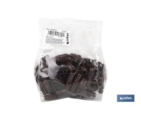 CONEXIÓN CTR Ø16MM (MARRÓN-MAX SEGUR.)