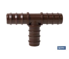 CONEXIÓN EN T Ø16MM (MARRÓN-MAX SEGUR.)