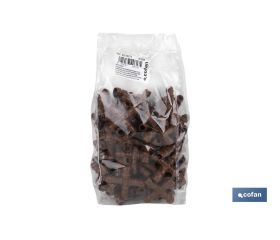 CONEXIÓN EN CRUZ Ø16MM (MARRÓN-MAX SEGUR.)