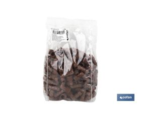 CON. EN CODO R.MACHO Ø16MM-1/2 (MARRÓN-MAX SEGUR.)