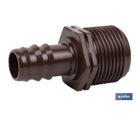 ENLACE MIXTO Ø16MM-3/4 (MARRÓN-MAX SEGUR.)