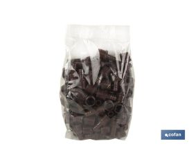 ENLACE MIXTO Ø16MM-3/4 (MARRÓN-MAX SEGUR.)