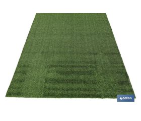 Césped artificial con pelo de altura de 7 mm | Ligero y muy fácil de colocar