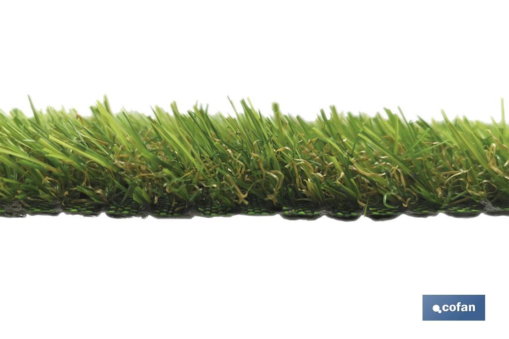 CÉSPED ARTIFICIAL 20 MM (1X4 M) 15.750 PUNTADAS/M2