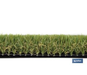 CÉSPED ARTIFICIAL 38 MM (1X4 M) 25.200 PUNTADAS/M2