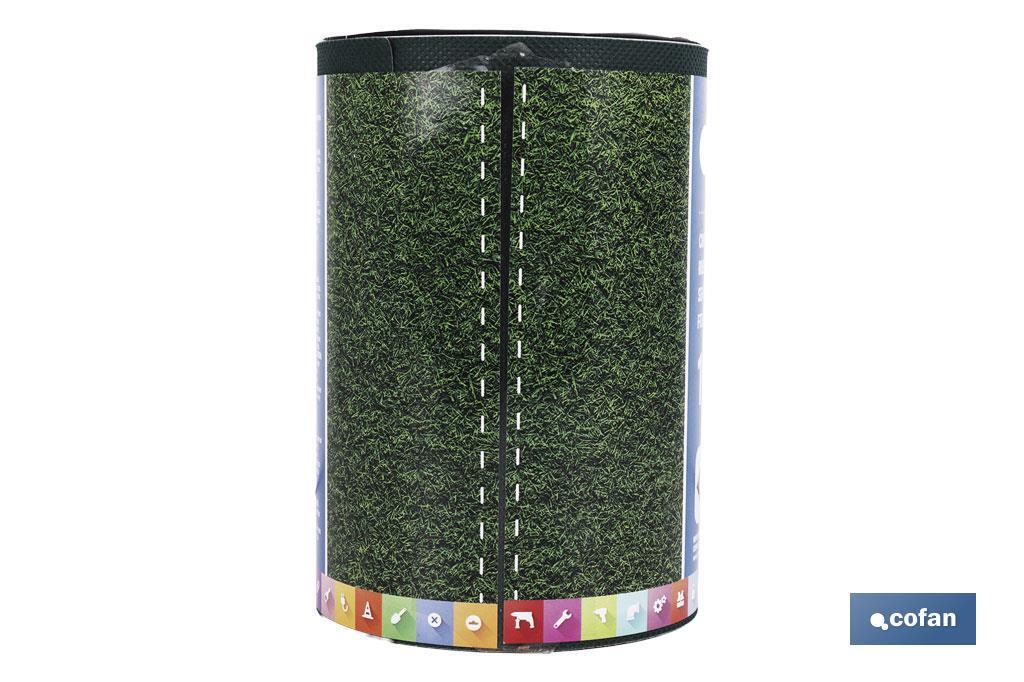 CINTA DE UNIÓN PARA CÉSPED ARTIFICIAL UNA CARA 15 CM X 10 M VERDE