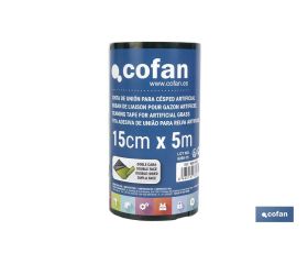 Cinta adhesiva de doble cara para unir e instalar césped artificial | Dos medidas diferentes