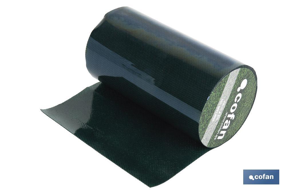 CINTA DE UNIÓN PARA CÉSPED ARTIFICIAL DOBLE CARA 15 CM X 10 M VERDE