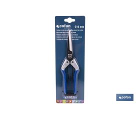 TIJERA RECOLECCION 210MM MANGO ACERO