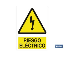 Riesgo eléctrico. El diseño de la señal puede variar, pero en ningún caso se variará el significado de la misma.