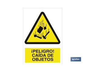 ¡Peligro! caída de objetos